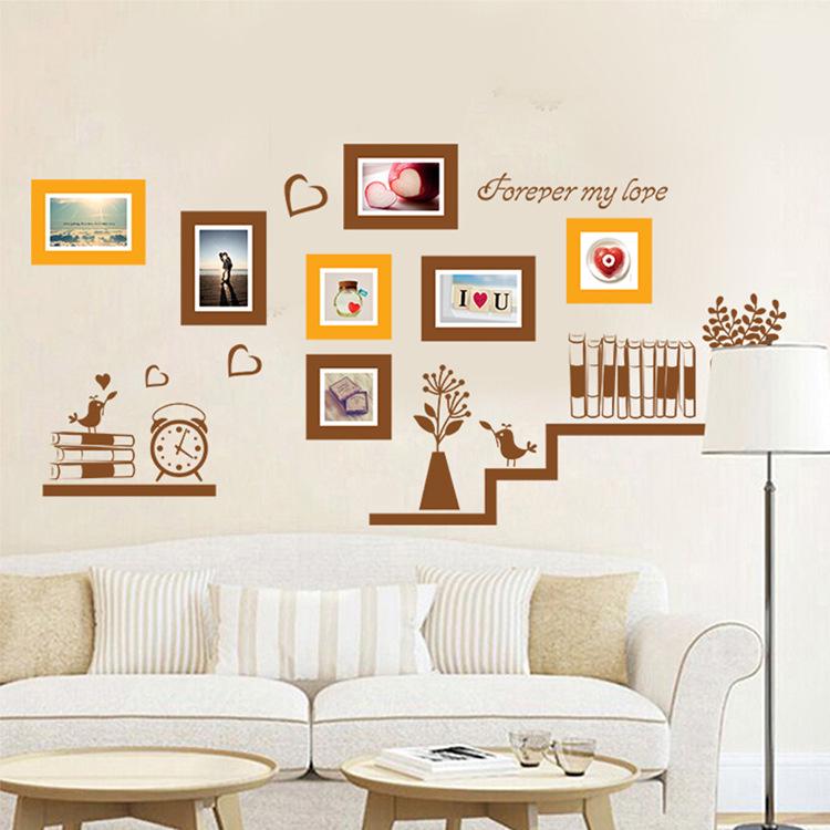 Decorative Wall Stickers & Photo Frames for Living Room & Bedroom