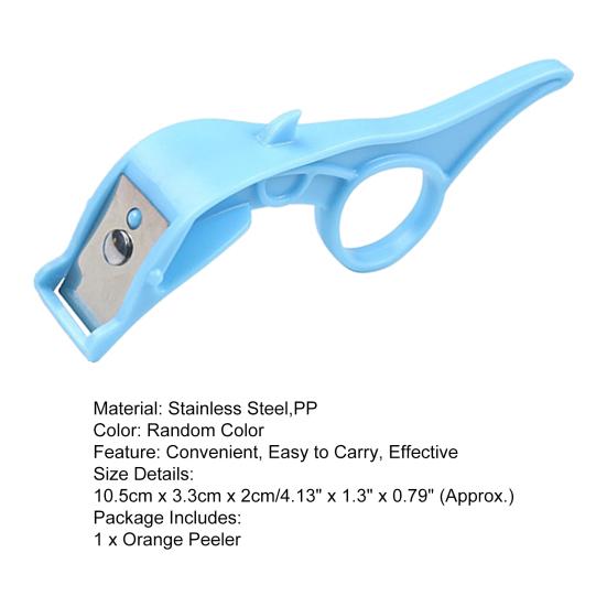 Sharp Orange Reusable Zester Professional Labor-saving Multifunctional Fruit Grater Household Supplies