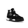 Кроссовки Air Jordan 4 Retro PS White Thunder Kids черные FV4537-001