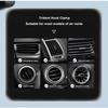 NEW Universal 15W Dual Coil Wireless Car Charger for Samsung Galaxy Z Flip 4 3 IPhone Auto Clamp Fast Car Charging Phone Holder