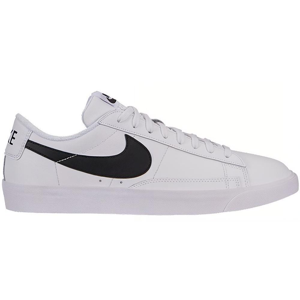Nike Blazer Comfortable Casual Low-Top Skate Shoes Unisex Sneakers Black White BQ7306-001