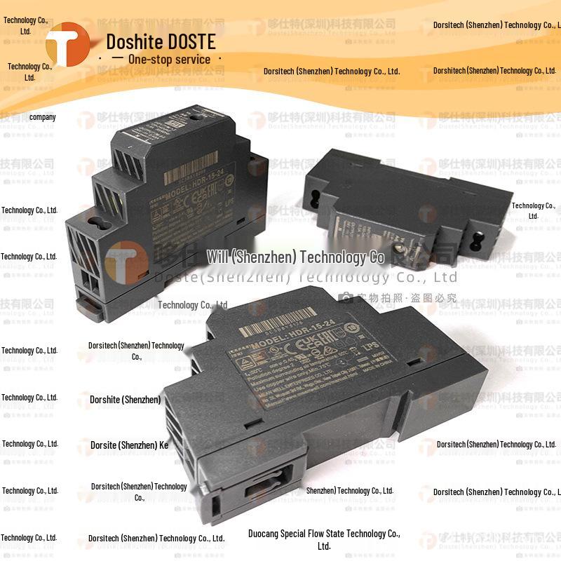 HDR-15-24 Compact DIN Rail 24V DC Switching Power Supply Transformer