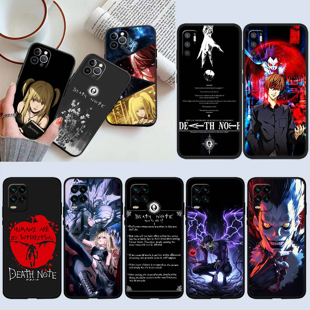 Death Note Case for Samsung Note 20 10 S25 Plus Ultra Lite FE M20 M21 M30 M31 M51 A11 A26 A51 A52 A53 A56 A70 A71 A72 A73