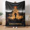 1pc The Return of the King Lord of the Rings Flannel Blanket Soft Warm Throw for Home, Office, Travel, All-Season Cozy Bedding GiftL1208