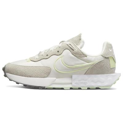 Кроссовки женские Fontanka Waffle Phantom Citron Tint белые светло-орево-коричневые DC3579-002