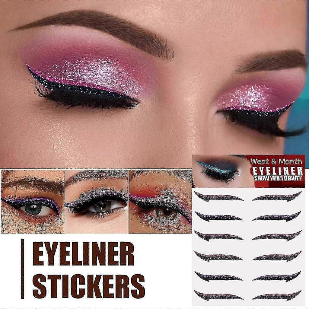 Reusable Eyeliner Stickers, Double Eyelid Stage Makeup Party Nightclub