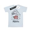 Womens/Ladies Moana Sketch Cotton Boyfriend T-Shirt
