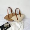 Summer Large Capacity Bag Women's New Style Small Woven Women's Bag Fashion Shoulder Bag Vegetable Basket Versatile Straw Woven