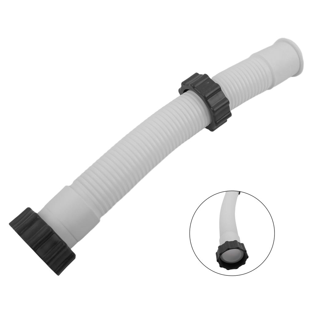 For Intex Sand Filter Interconnecting Hose 16 Inches Long 1.5 Inch Diameter Replaces 11535 11388 Pool Accessory