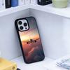 Чехол для телефона 'Самолет' для iPhone 17,16,15,14,13,Pro,Max,Plus,Магнитный для Magsafe Беспроводная зарядка