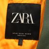 Zara Короткая летная куртка L-XL хаки Женская Б/У