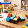 The Magic Toy Shop Magic Cube Game Electronic Handheld Puzzle Colours Lights Music Turn Slide Match