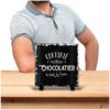 Photo Frame - Certified Chocolatier - Slate - 15x15 Cm - Contemporary Decorative