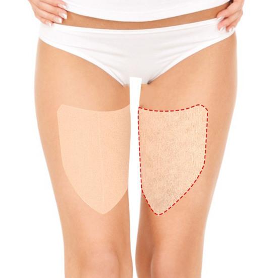 5/15 шт. V-образные невидимые пластыри для бедер, подтягивающие кожу, укрепляющие, против натирания, дышащие пластыри для кожи ног и тела