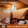 Rechargeable Silent Ceiling Fan with USB Night Light for Dorms and Outdoor Camping