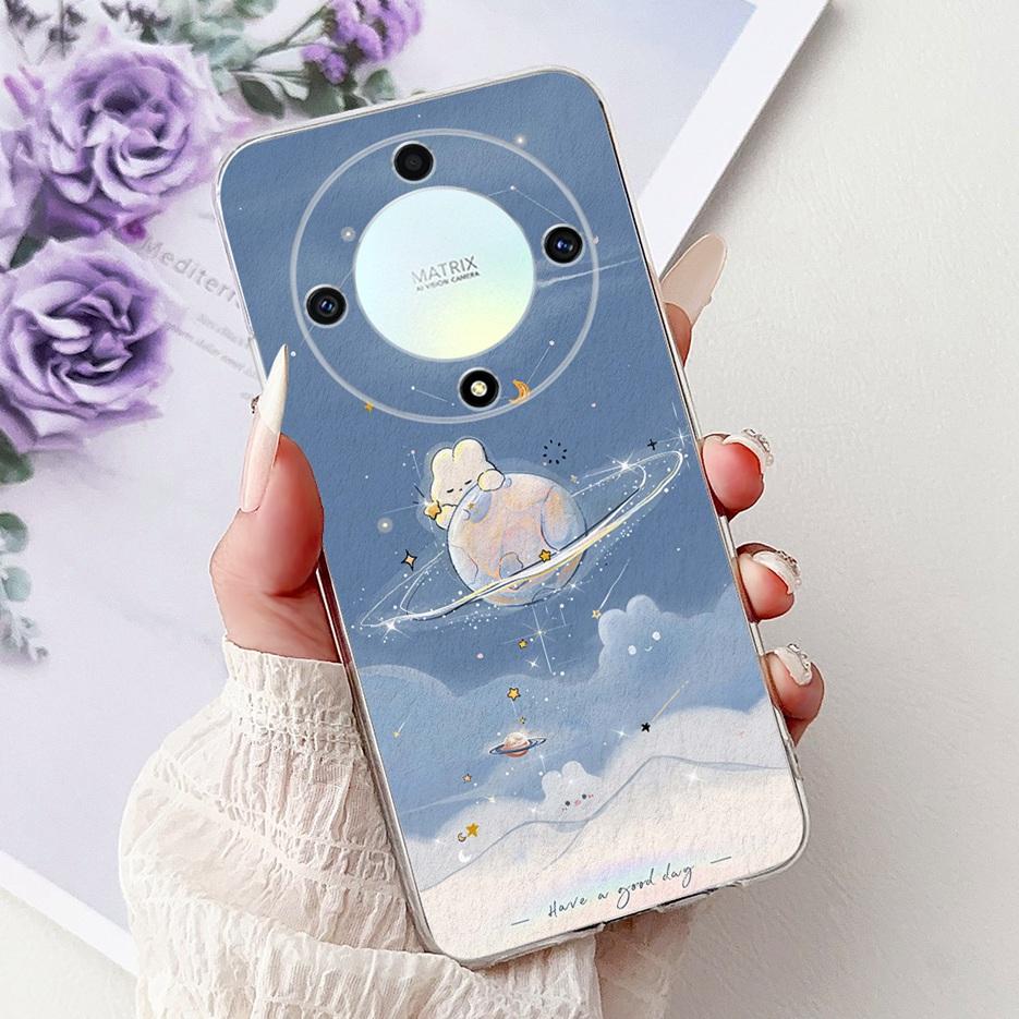 Чехол для Honor X9a Magic5 Lite Популярный Роскошный Расписной Чехол Мягкий Тонкий Чехол для Телефона Для Honor Magic 5 Lite HonorX9a Задняя Крышка Сумки