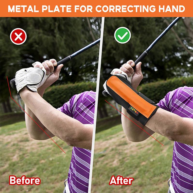 Golf Wrist Brace Golf Swing Posture Training Aid Practice Tool Wrist Brace Band Trainer Corrector Band for Golfers