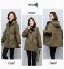 Women's Mid-Length Parka - 2024 Winter Loose-Fit Fashionable Fleece-Lined Cotton Coat
