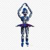 Nightmare Ballora Five Nights At Freddy's Iron-on Transfers For Clothing Tshirt Bag Heat Transfer Stickers Iron On Patches