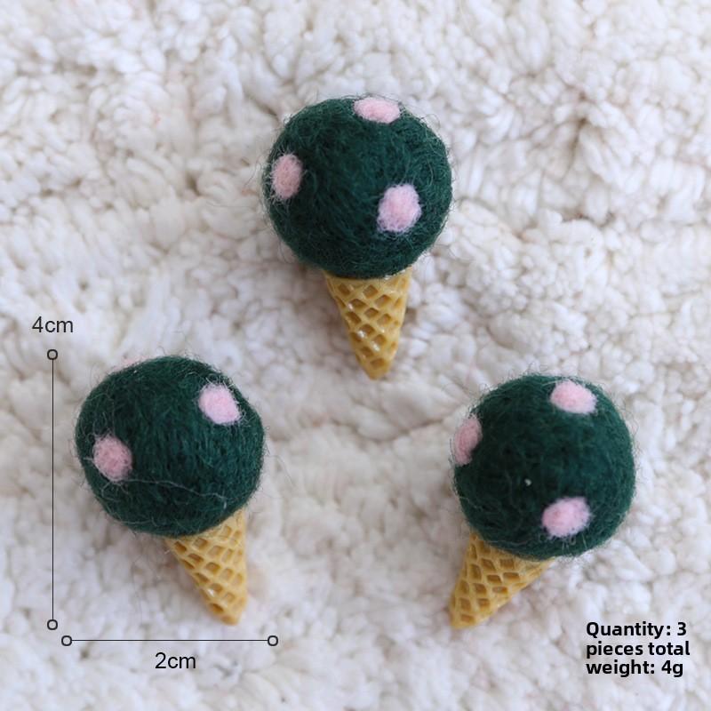 Lollipop Tree Christmas Ice Cream Shape Decor With Hanging Toys For Holiday