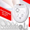 24 Cup 16cm Breast Enlargement Machine Butt Lifting Vacuum Therapy Cellulite Cupping Scraping Massager Gua Sha Skin Tightening Lifting Buttock Device