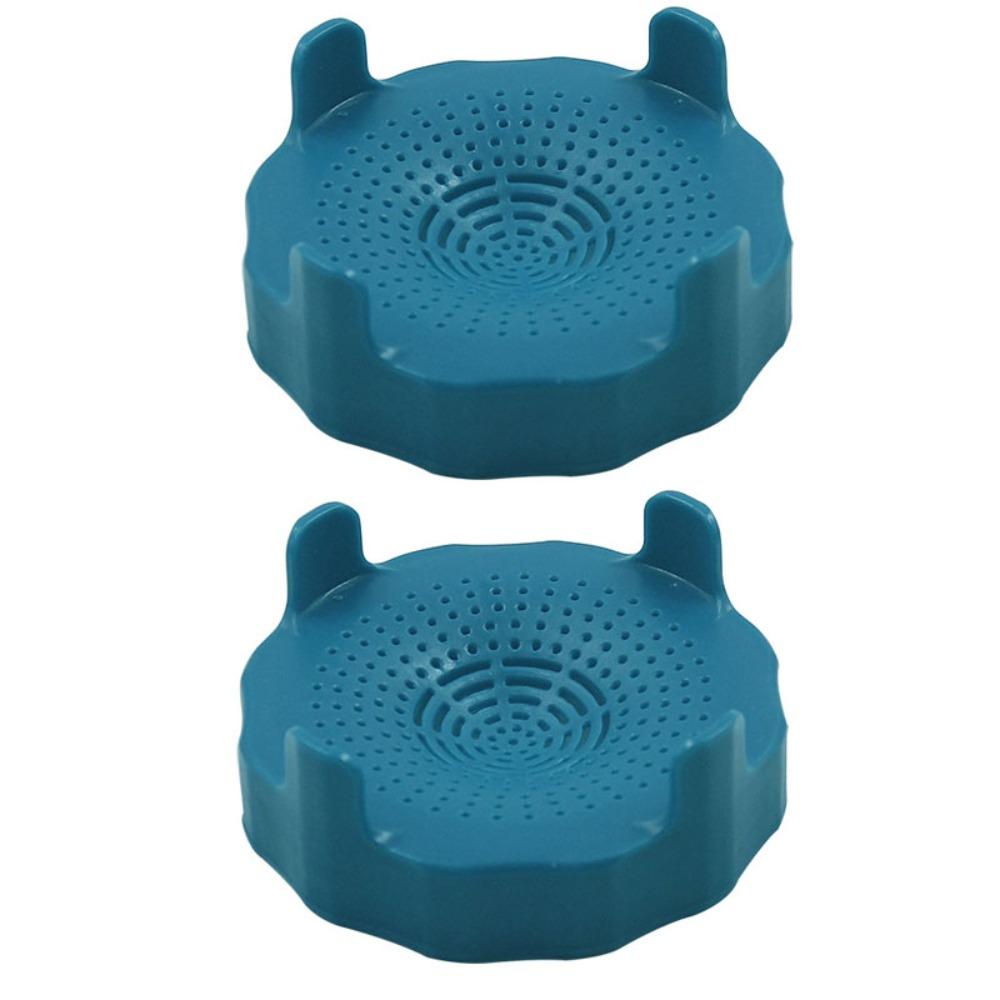 2pcs ABS Mason Jar Sprouting Lid 86mm Filter Cover Vegetable Seed Growing Lid Wide Mouth Jar