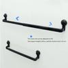 Aluminum Zinc Zinc Alloy Suction Cup Towel Rack Wall Mounted Single Pole Towel Rack Towel Holders  Cabinet