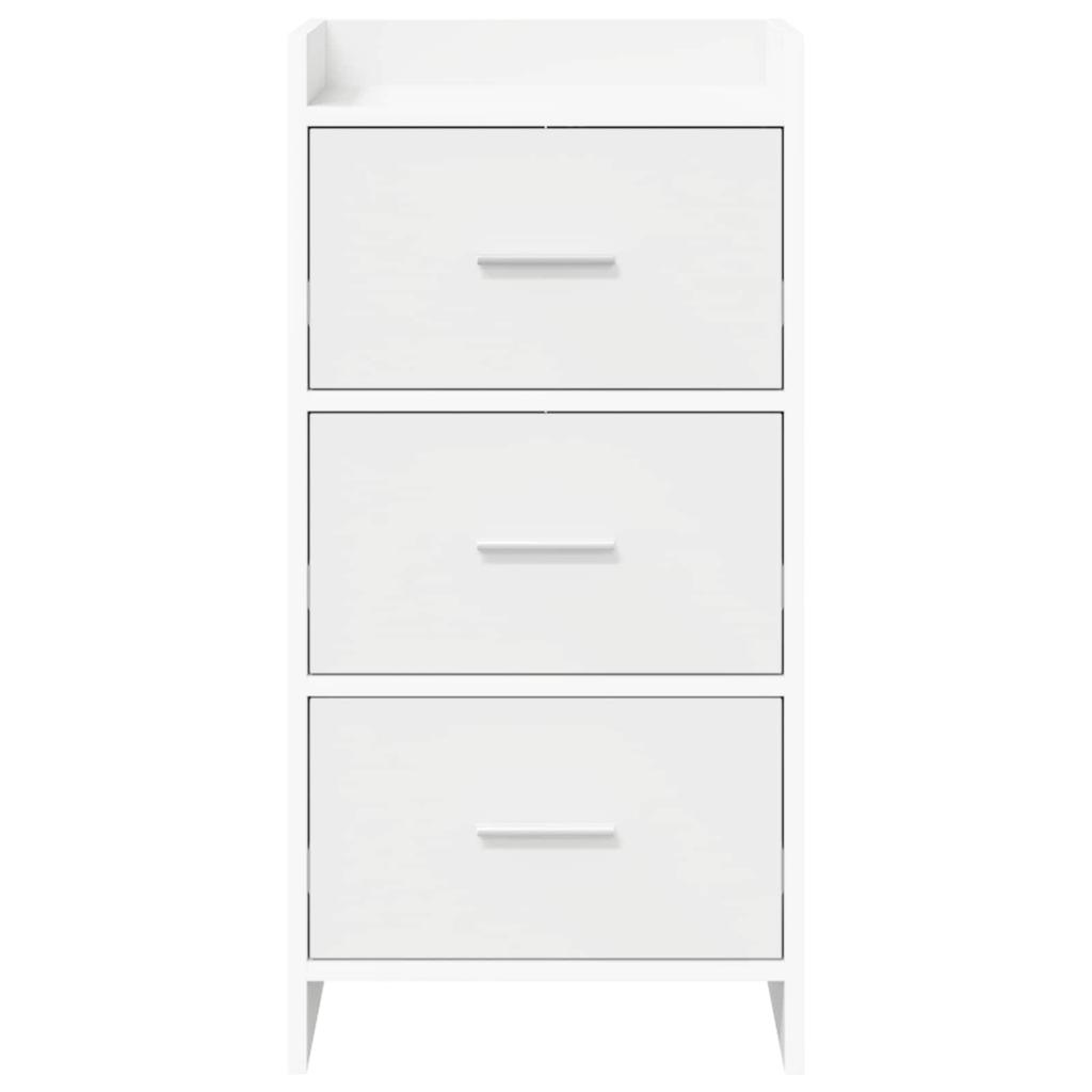 Sideboard White 40 x 36 x 80 cm Engineered Wood