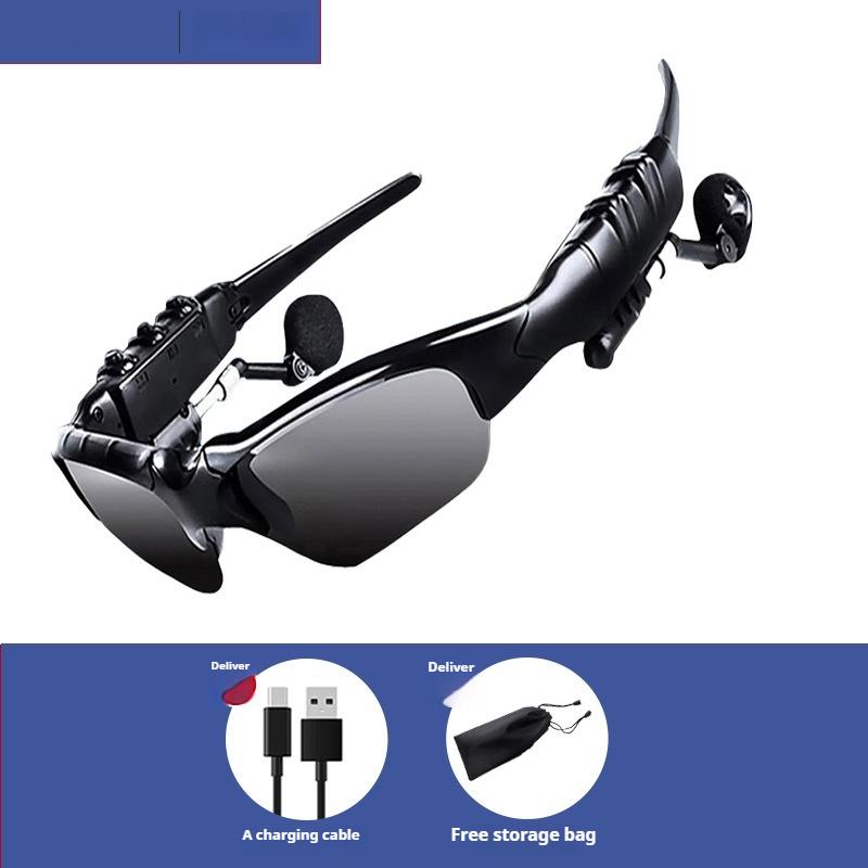 Bluetooth Sunglasses Hands-free Driving Glasses with Headphones Outdoor Sport Glasses Wireless Headset