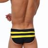 UXH Brand Men SwimBriefs Low Waist Zipper Can Open Swimwear Beach Wear Tanning Surfing