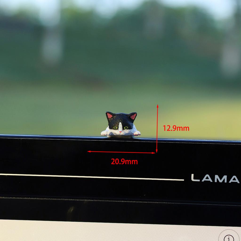 Милый мультяшный кот, украшение для дисплея центральной консоли автомобиля, украшение, микро-ландшафт, настольные украшения, автомобильные аксессуары, интерьер