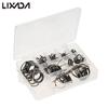 Lixada 75 шт./кор. 15 размеров ремонтный комплект стержень DIY глазные кольца удочка снасти