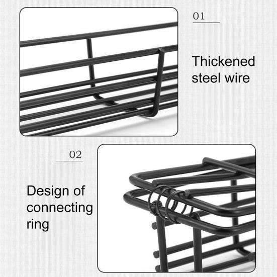 2 шт. решетка для барбекю со щетками Эргономичная деревянная ручка Просторный дизайн Высокая температура