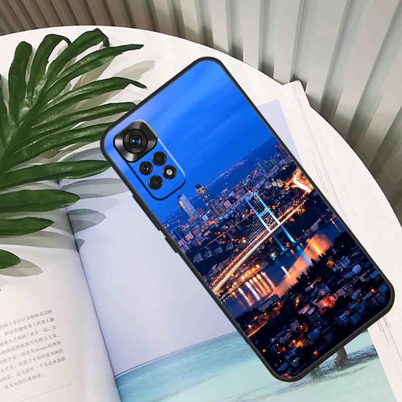 Турция Стамбул Пейзаж Здание Чехол Для Xiaomi Redmi Note 14 13 10 11 12 15 Pro Plus Чехол Для Redmi 15C 14C 10C 12C 13C 15