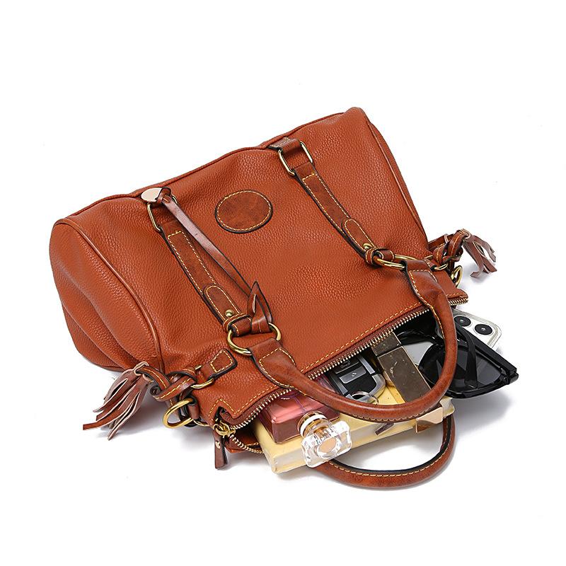 Винтажная сумка через плечо Color Clash, женские сумки