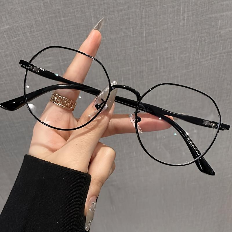 Сверхлегкие очки с круглой оправой, защищающие от синего света, подходят для всех форм лица