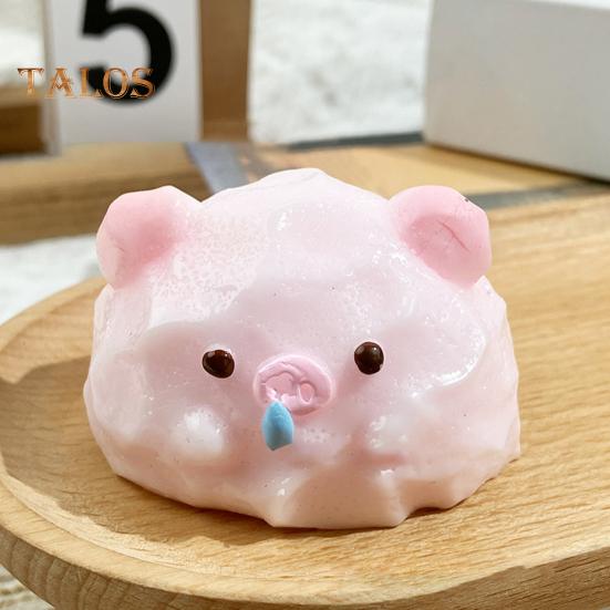 Мягкая игрушка-сжиматель для животных, игрушка-сниматель для снятия стресса, игрушка-сжиматель для свиньи, овцы, кошки, собаки, сенсорная игрушка для детей, подростков, взрослых, мячик для снятия стресса, игрушка-сжиматель для животных