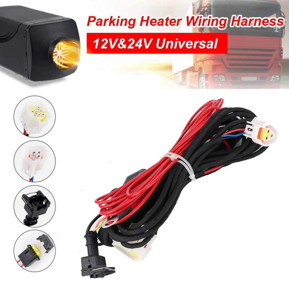 12-24 В дизельный стояночный обогреватель основной жгут проводов комплект воздушный дизельный стояночный обогреватель основной жгут проводов для сплит-машины