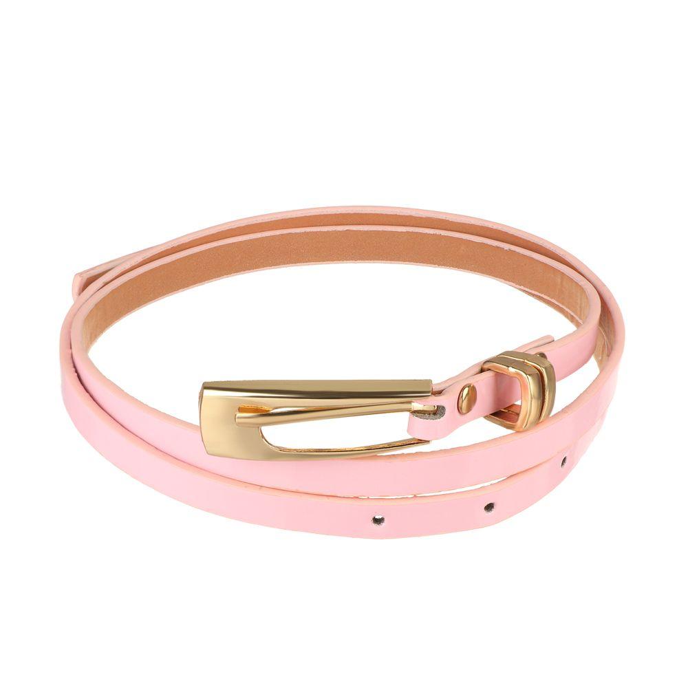 Регулируемый повседневный пояс из искусственной кожи, женский пояс-кушак для платья, узкий тонкий пояс, пояс на талию