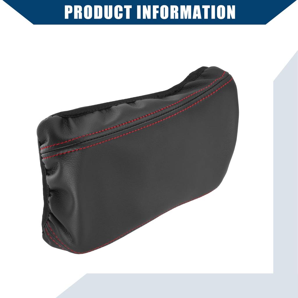 Накладка на подлокотник центральной консоли для Hihaha Peugeot 208 E-208 2020-2022 / Аксессуары для интерьера / Прочная искусственная кожа / 1 шт. Черный