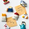 Tools Refrigerator Ornament Bread Egg Milk Fridge Magnet Magnetic Stickers Cartoon Food Shape