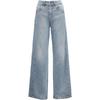 ONLY 2025 Spring Washed Retro Loose Straight-Leg Jeans