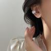 Современный геометрический ушной зажим с блеском для женщин, модные аксессуары для ушей