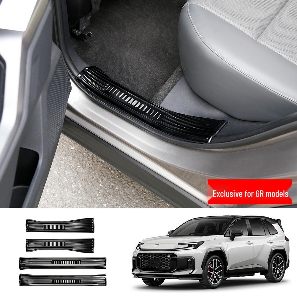 Накладки на пороги из нержавеющей стали для Toyota RAV4 26 моделей