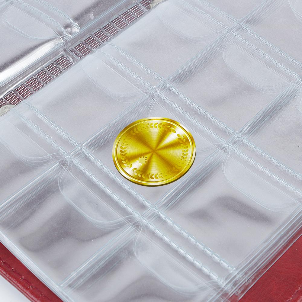 Money Organizer Album For Coins Coin Album Holders Stamp Photo Album Home Decoration 120 Pockets Scrapbook Collection Book