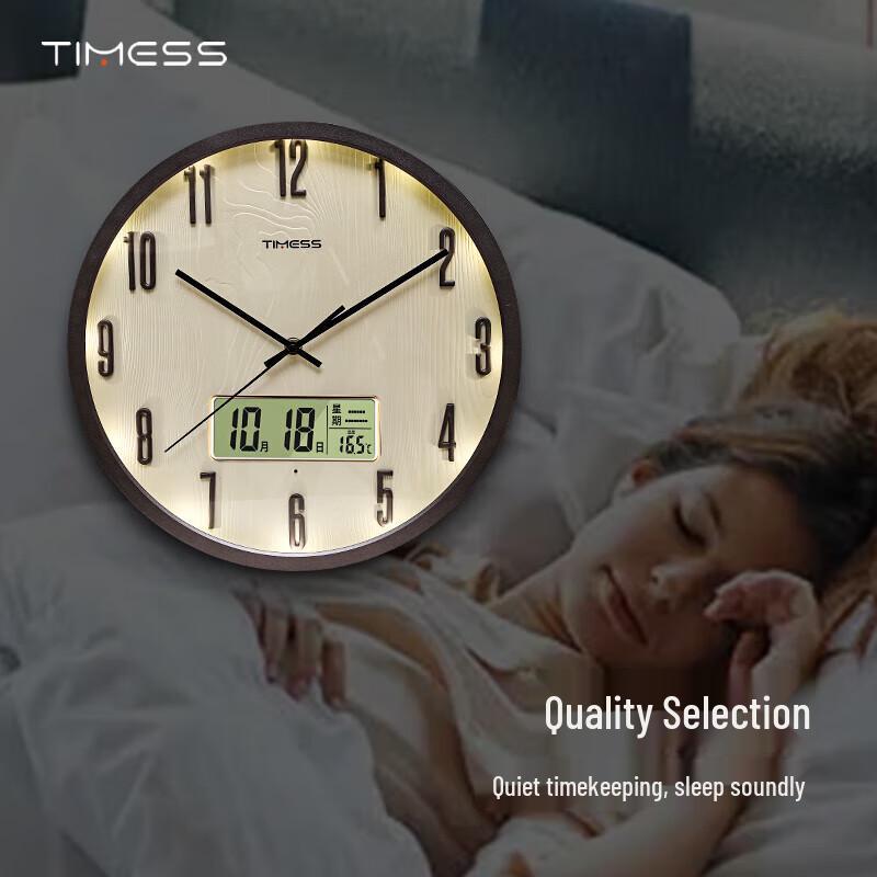 Timess Умный ночник Настенные часы с вечным календарем