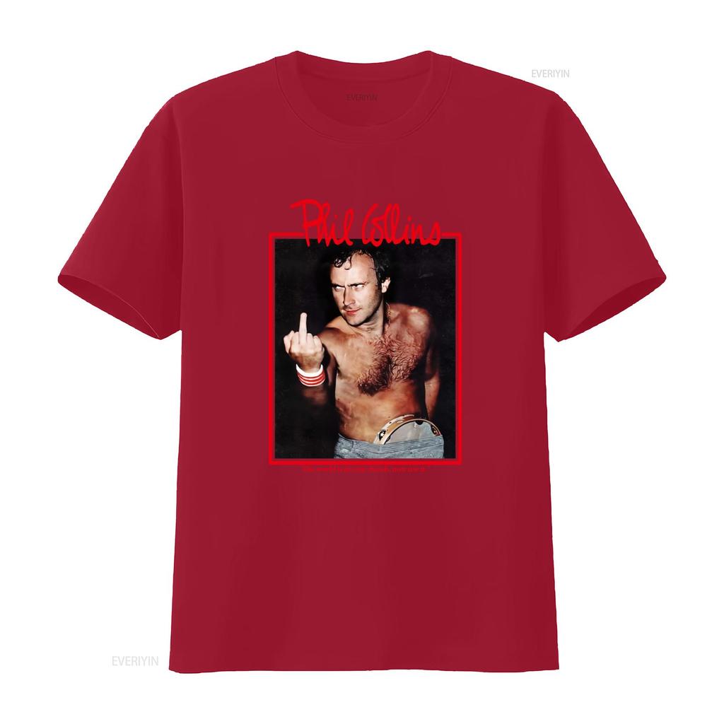 Vintage 90s Phil Collins T Shirt Iconic Rock Star Design Perfect for Music Lovers vintage Washed graphic Breathable Comfortable