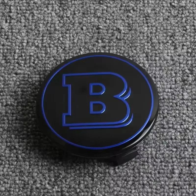 4Pcs 75mm Brabus Logo Car Emblem Wheel Center Hub Cap Accessories AMG Apple For Mercedes Benz W204 GLA GLC CLA W205 W203 W206