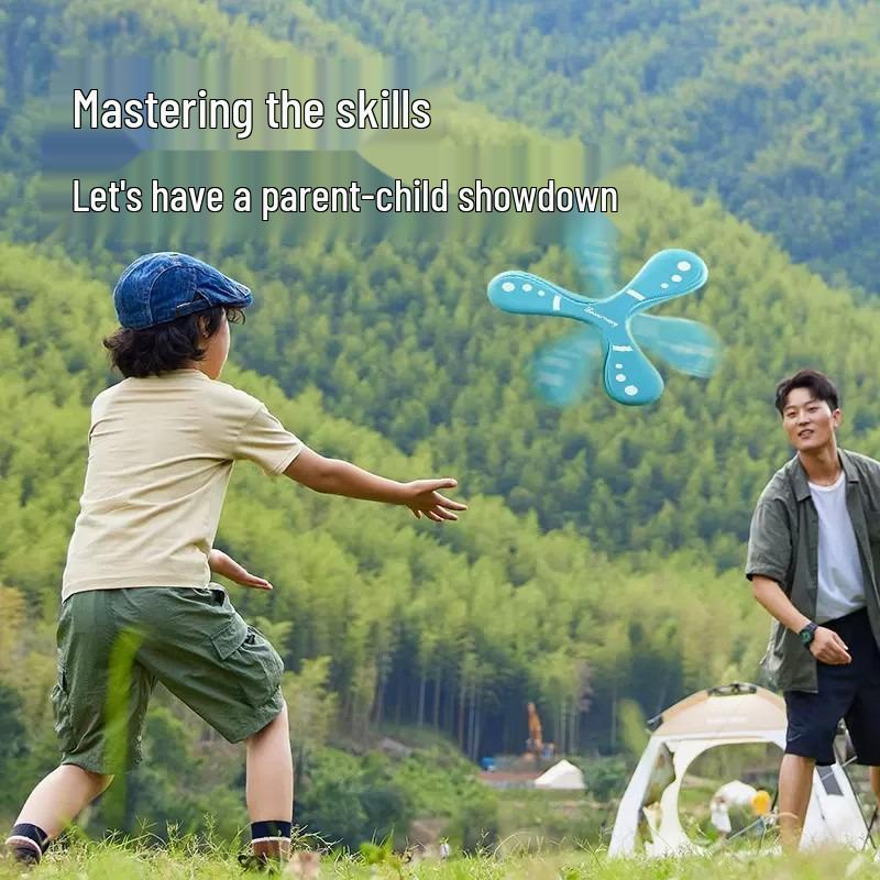 Детская игра на открытом воздухе Бумеранг Фрисби - Веселый возвращающийся бумеранг для детского сада