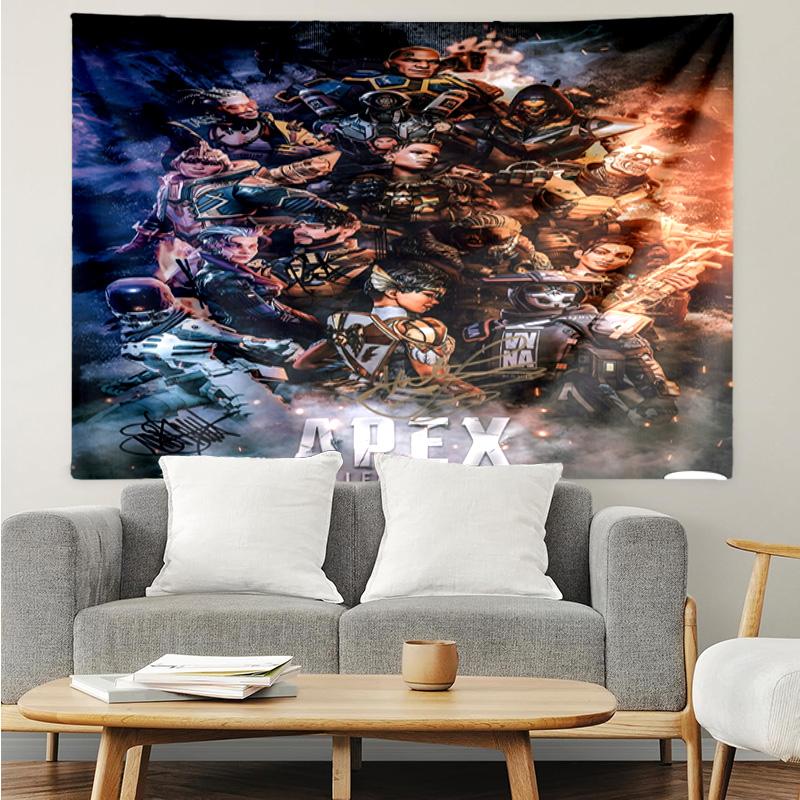 Red And Black Apex Tapestry, Unique Design Tapestry, Suitable for Bedroom,Livingroom, Playroom,Heartwarming Fan Holiday Gifts